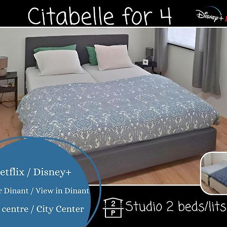 O Reflets - Citabelle For 4 - Studio 2 Rooms View "Citadelle" Dinant Exterior foto